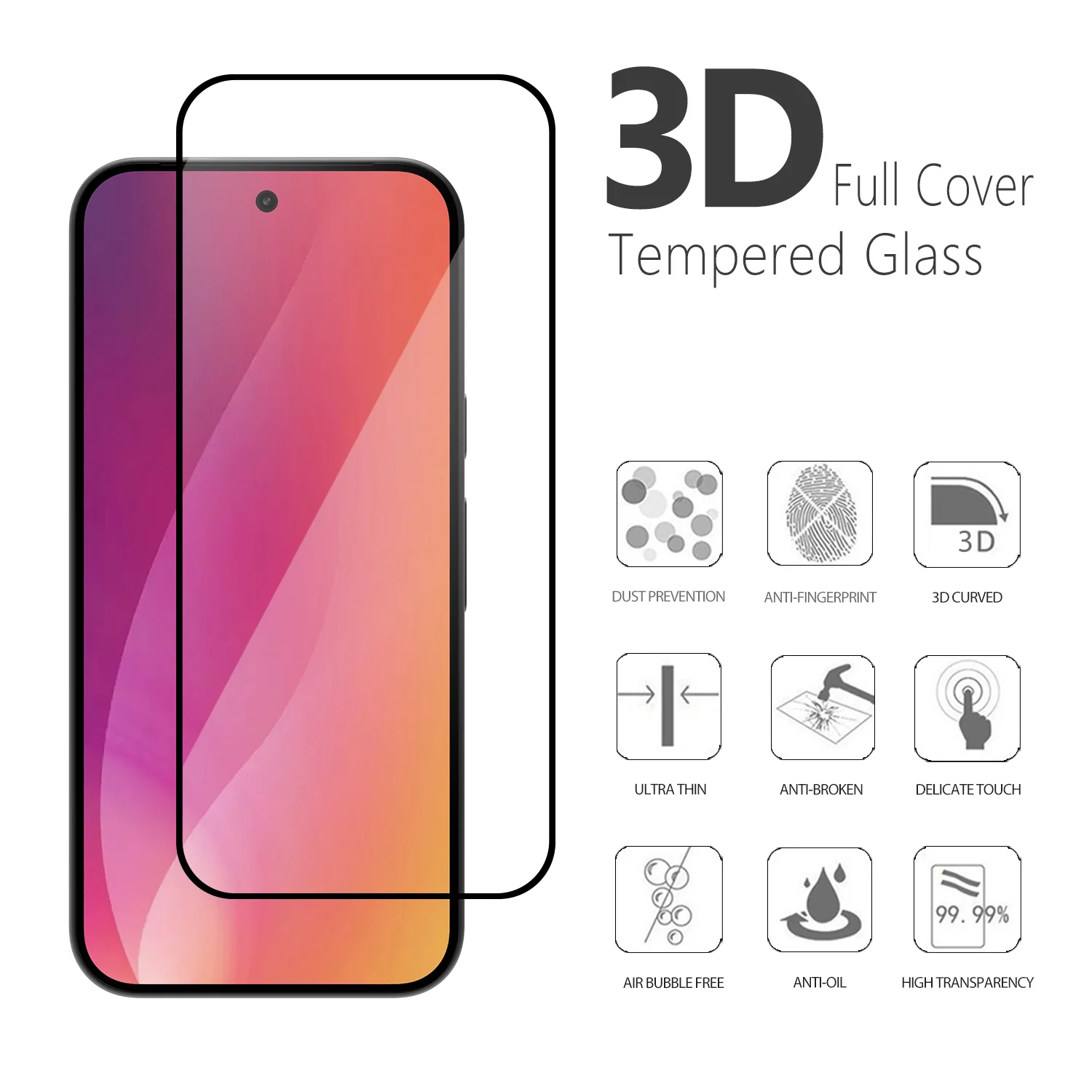 Pixel 10 Glass Screen Protector - Image 3