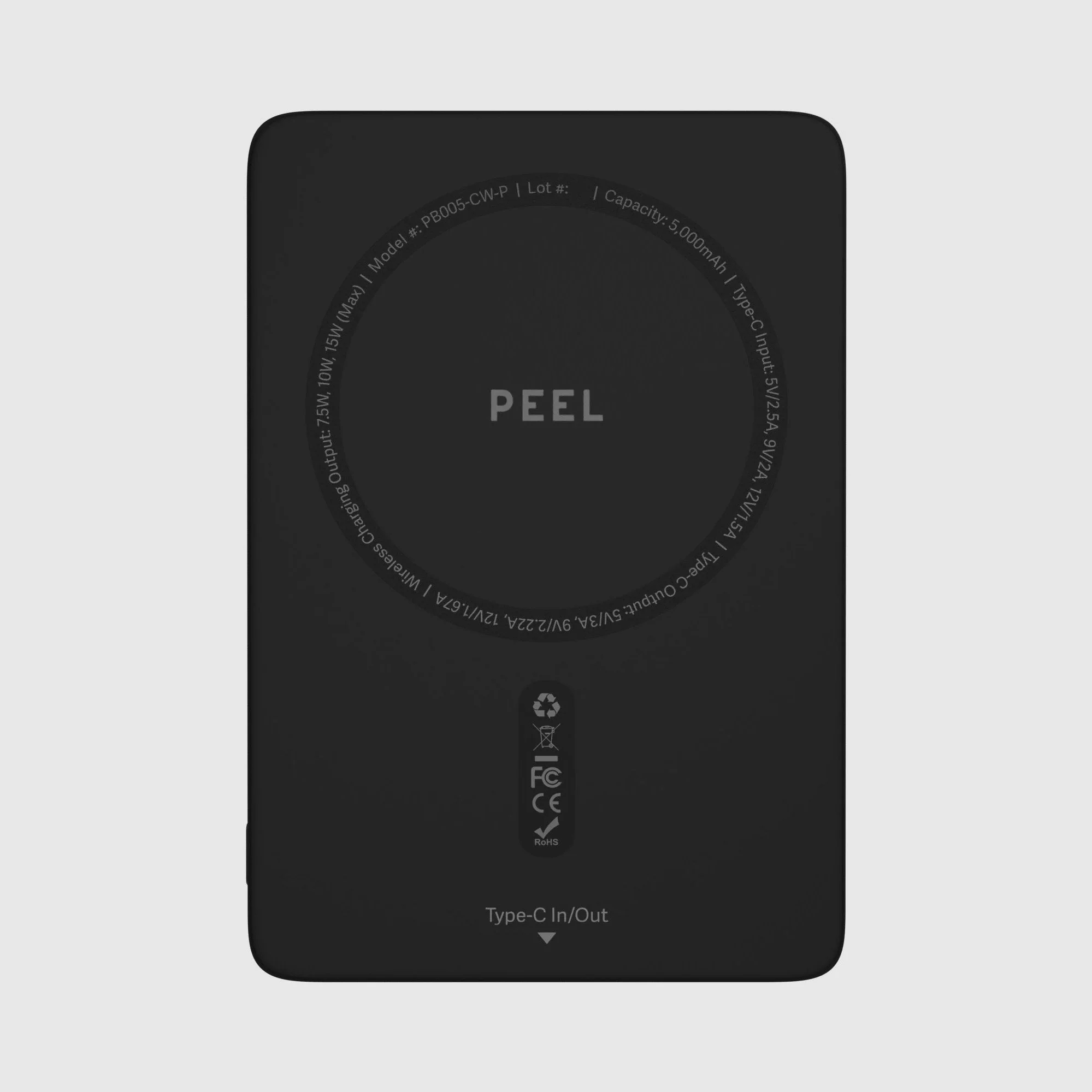 Thin 5,000mAh Wireless Charging Power Bank - Image 3